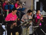飯塚雅幸が「一丈木夏祭り」で「美郷JAZZオーケストラ」と共演しました。