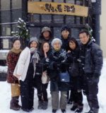 飯塚雅幸＆藤間知枝が１/２（木）女優で劇団「文化座」座長・佐々木愛さんご家族とお会いしました。